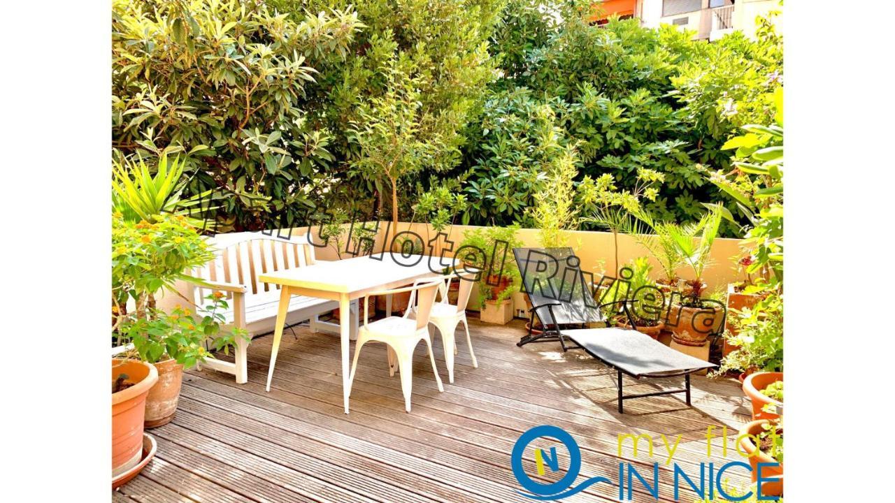 Aparthotel Riviera - Grimaldi Coeur De Ville - Large Studio Ac With Bigger South Terrace - Hyper Centre - Terrasse Esprit Nice Eksteriør bilde
