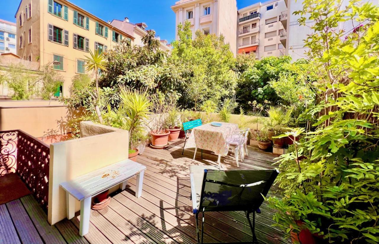 Aparthotel Riviera - Grimaldi Coeur De Ville - Large Studio Ac With Bigger South Terrace - Hyper Centre - Terrasse Esprit Nice Eksteriør bilde