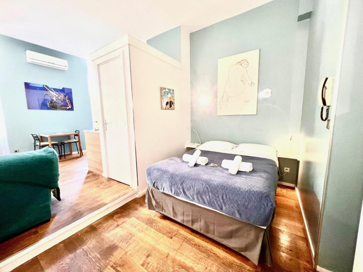 Aparthotel Riviera - Grimaldi Coeur De Ville - Large Studio Ac With Bigger South Terrace - Hyper Centre - Terrasse Esprit Nice Eksteriør bilde
